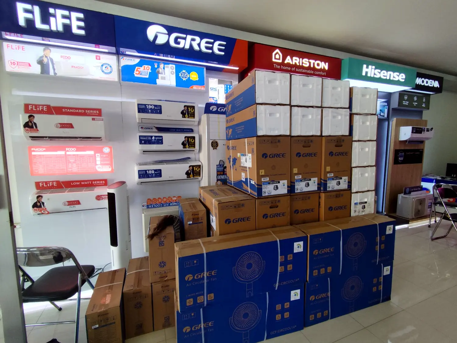 Showroom RADJA AC untuk konsultasi jual AC Adipala